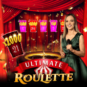 Ultimate Roulette live casino game on SuperAceApp